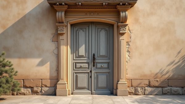 Isoler efficacement une vieille porte d'entrée en bois