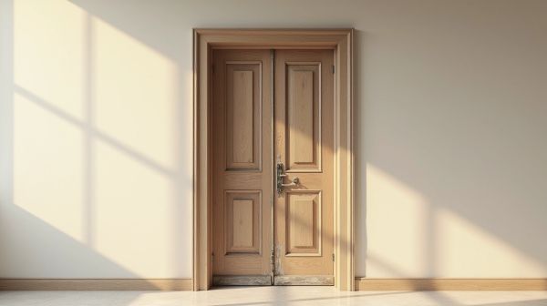 Isoler efficacement une vieille porte d'entrée en bois